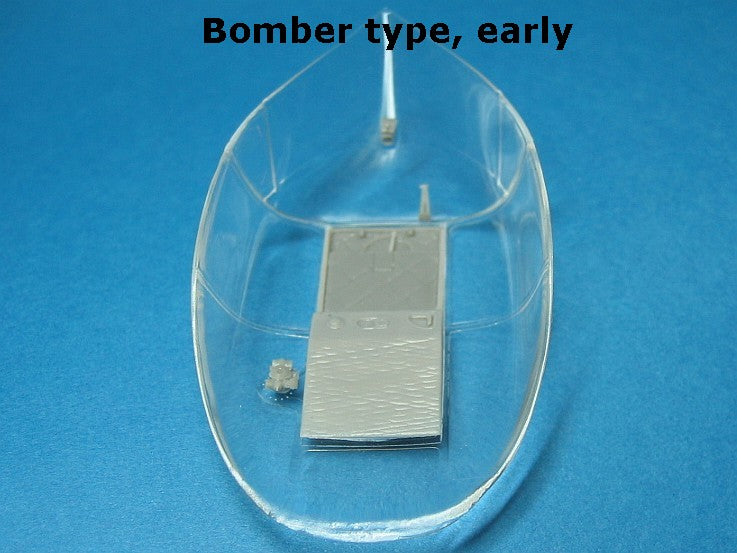 Verrière du bombardier A-3 Skywarrior (pour Trumpeter)