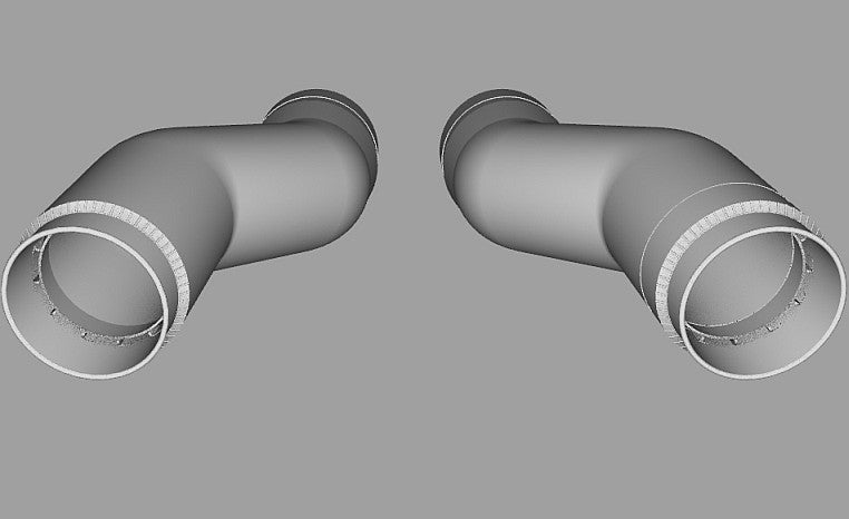 A-6 Intruder Engine Exhausts (for HobbyBoss)