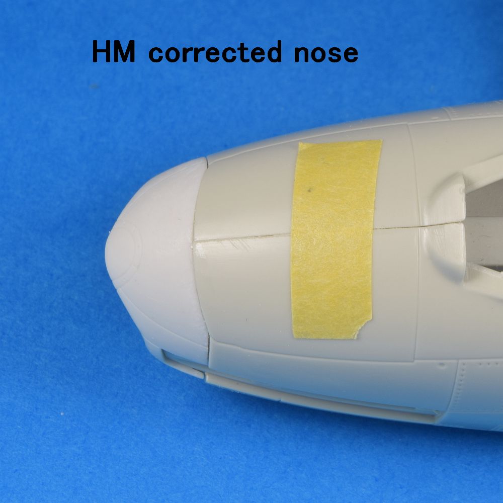 FJ-3 Fury Nose Correction (for Kitty Hawk)