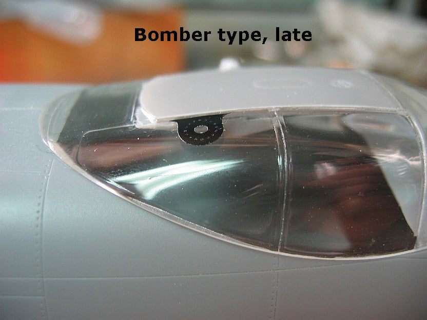 Verrière du bombardier A-3 Skywarrior (pour Trumpeter)