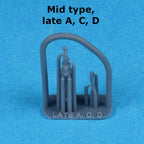 Manche et manette des gaz du F-104 (pour Kinetic)