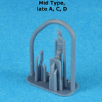 Manche et manette des gaz du F-104 (pour Kinetic)