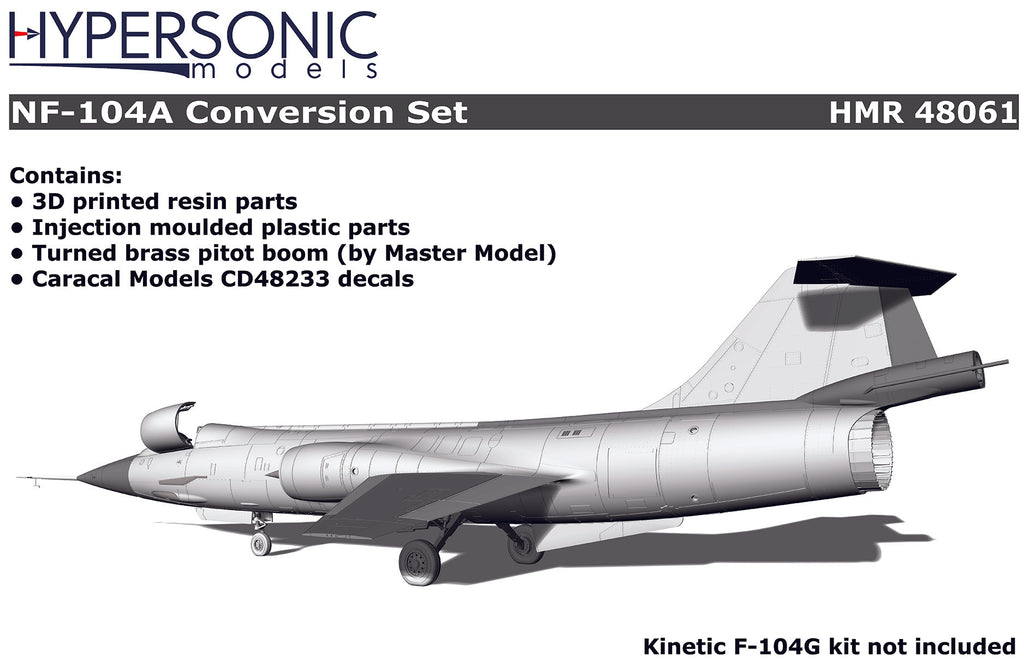 Currently SOLD OUT: NF-104A Conversion Set (for Kinetic)