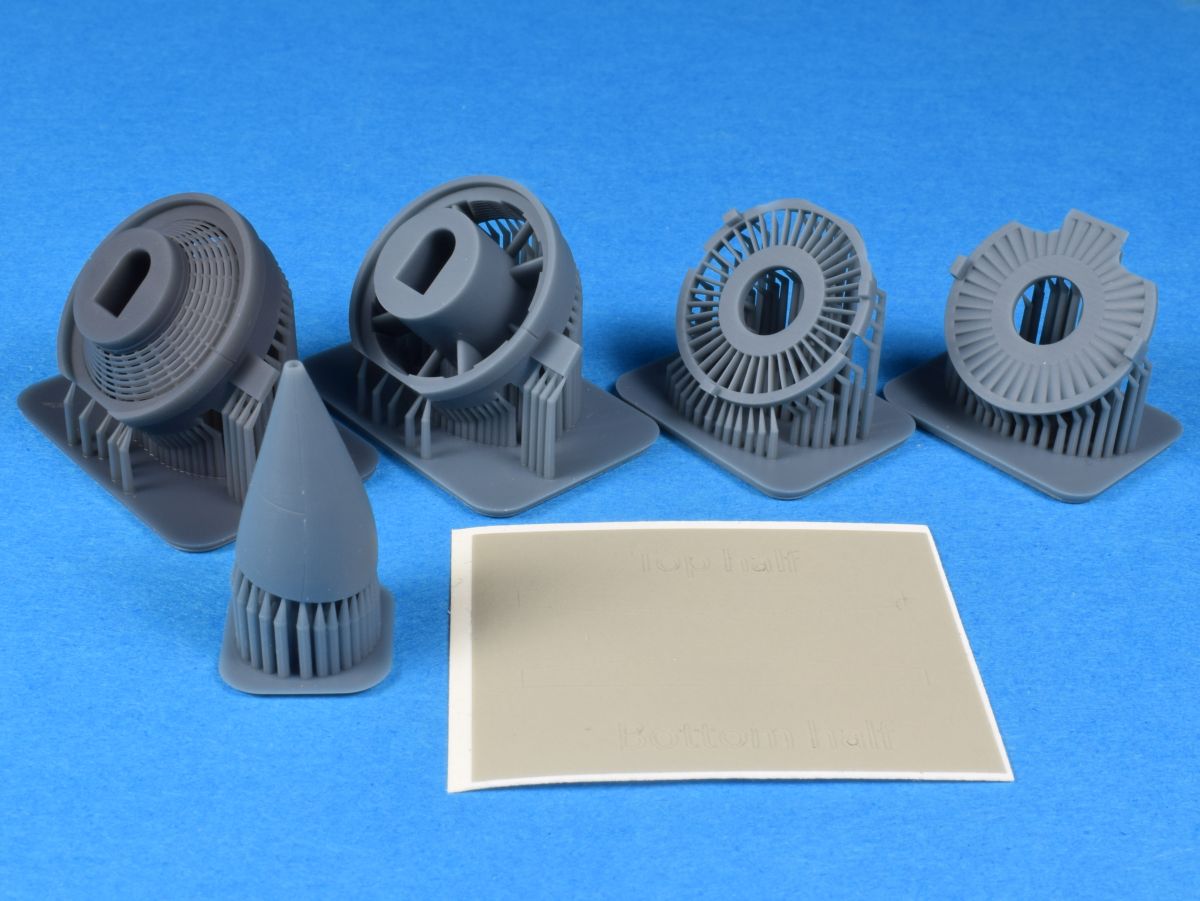 F-86 J47 エンジン フロント (ClearProp 用)